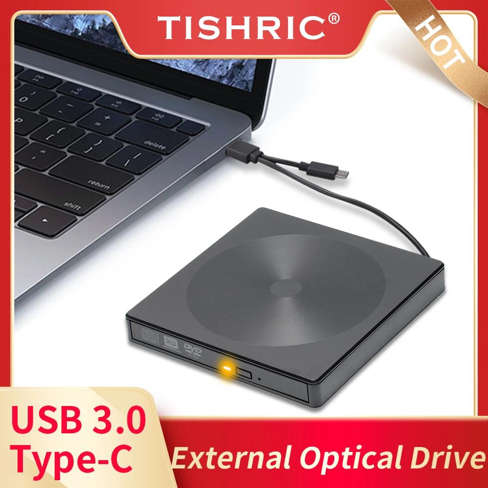 TISHRIC   DVD CD  ̺, USB 3.0 C Ÿ ̺  ̺,   ÷̾, PC Ʈ º DVD ÷̾